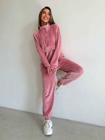 Спортивний костюм ISSA Plus модель 14211_pink — фото - INTERTOP