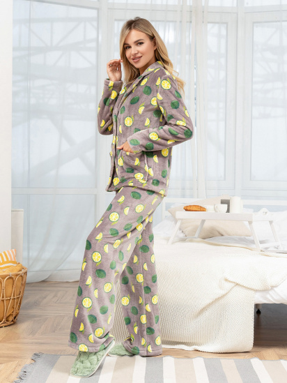 Пижама ISSA Plus модель 14326_мультиколор — фото - INTERTOP