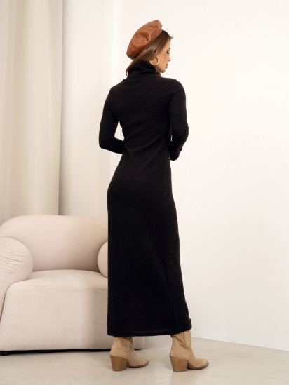 Сукня максі ISSA Plus модель 14365_черный — фото - INTERTOP