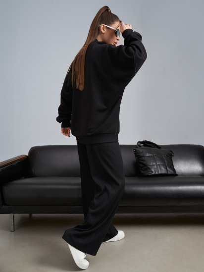 Спортивный костюм ISSA Plus модель 14472_черный — фото - INTERTOP