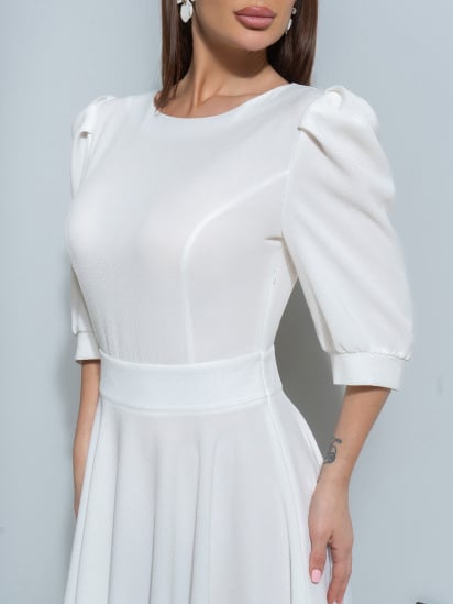 Сукня максі ISSA Plus модель 14527_белый — фото 3 - INTERTOP