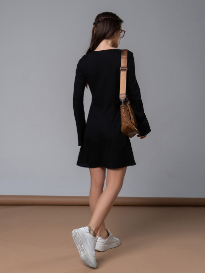 Сукня міні ISSA Plus модель 14593_черный — фото 3 - INTERTOP