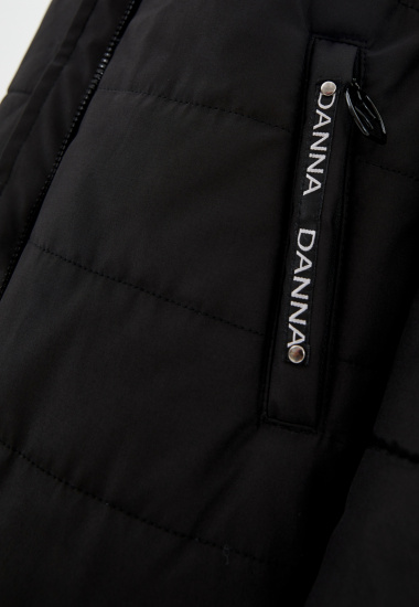 Пальто з утеплювачем Danna модель 1503BL — фото - INTERTOP