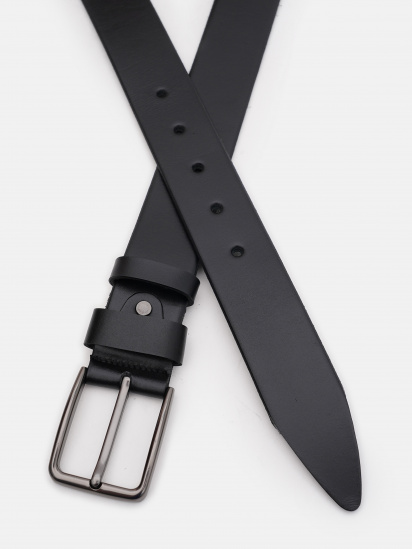 Ремень Borsa Leather модель 150v1fx66-black — фото - INTERTOP