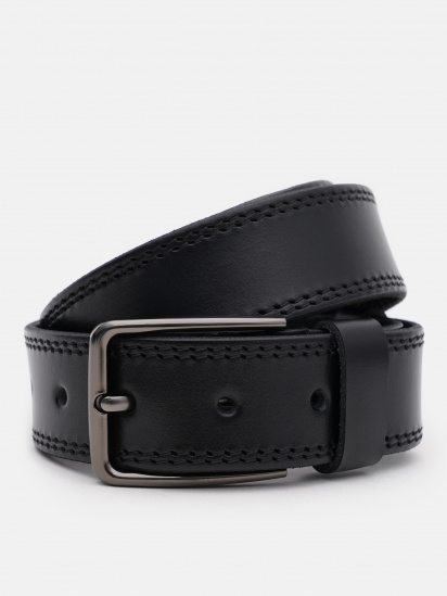 Ремінь Borsa Leather модель 150v1fx67-black — фото - INTERTOP