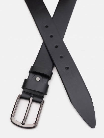 Ремень Borsa Leather модель 150v1fx77-black — фото - INTERTOP