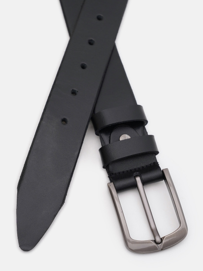Ремінь Borsa Leather модель 150v1fx95-black — фото - INTERTOP