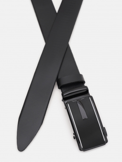 Ремінь Borsa Leather модель 150v1genav36-black — фото - INTERTOP