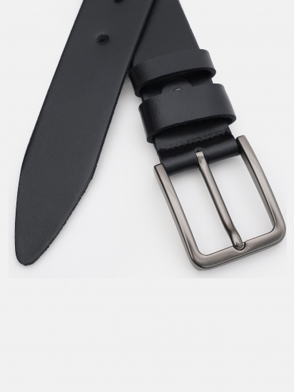Ремень Borsa Leather модель 150vfx85-black — фото - INTERTOP
