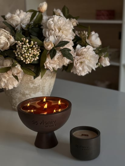 Vlsniy.aroma ­Ароматична свічка Циліндр Коломийка модель 1523500 — фото 3 - INTERTOP