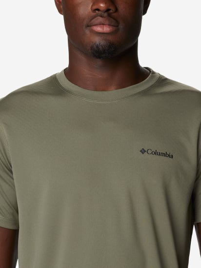 Футболка спортивна Columbia Zero Rules Short Sleeve Shirt модель 1533313CLB-397 — фото 4 - INTERTOP