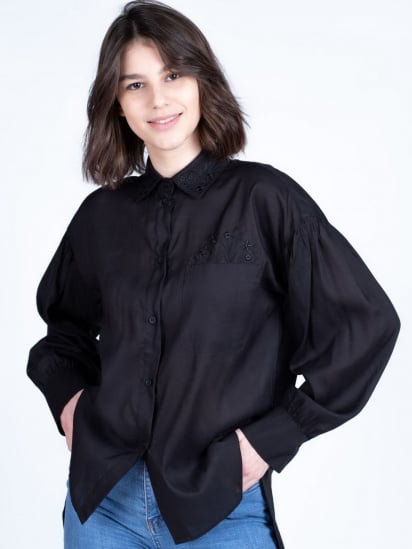 Рубашка Едельвіка модель 168-21-00black — фото 8 - INTERTOP