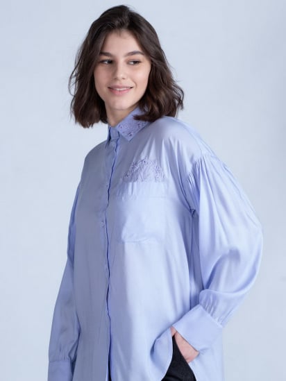 Рубашка Едельвіка модель 168-21-00blue — фото 3 - INTERTOP