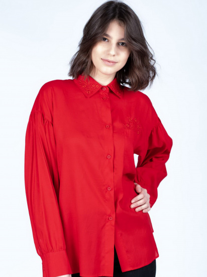 Рубашка Едельвіка модель 168-21-00red — фото - INTERTOP