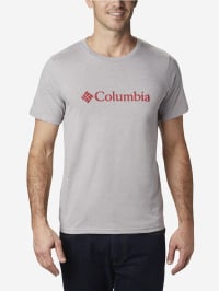 Серый - Футболка Columbia CSC Basic Logo™ Short Sleeve