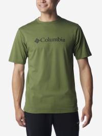 Зелёный - Футболка Columbia CSC Basic Logo™ Short Sleeve