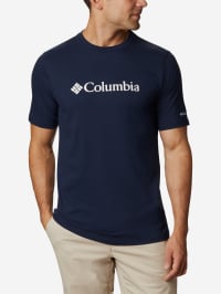 Синий - Футболка Columbia CSC Basic Logo™ Short Sleeve