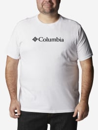 Белый - Футболка Columbia CSC Basic Logo™ Short Sleeve
