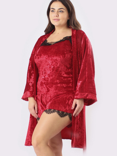 Домашній костюм GHAZEL модель 17111-12-88_red-red — фото - INTERTOP