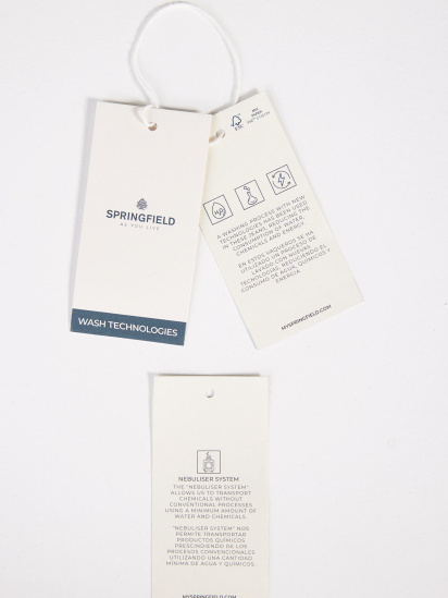 Зауженные джинсы SPRINGFIELD модель 1757526-15 — фото 6 - INTERTOP