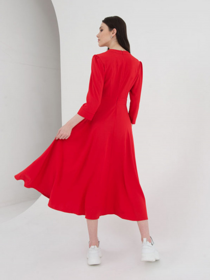 Сукні VOVK модель 07475 червоний — фото - INTERTOP