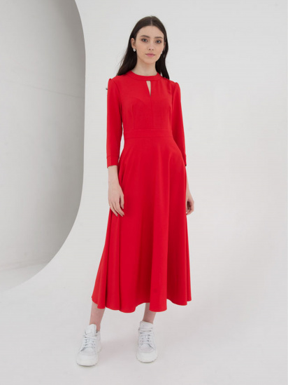 Сукні VOVK модель 07475 червоний — фото - INTERTOP