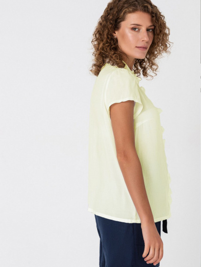 Блуза з коротким рукавом VOVK модель 07482 ванільний — фото 3 - INTERTOP