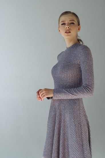 Платья VOVK модель 09481 меланж — фото 3 - INTERTOP