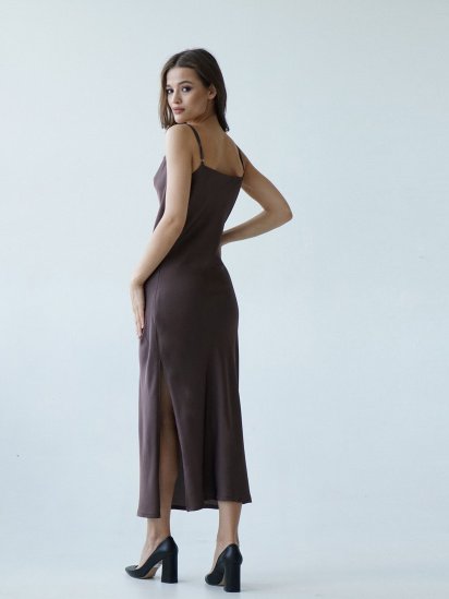 Сукні VOVK модель 09763 коричневий — фото - INTERTOP