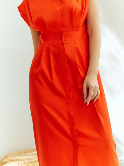 Сукні VOVK модель 011289 помаранчевий — фото 3 - INTERTOP
