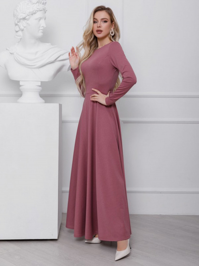 Платья ISSA Plus модель 12399_розовый — фото 3 - INTERTOP