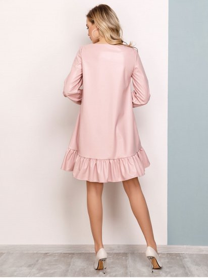 Сукні ISSA Plus модель 12372_розовый — фото 3 - INTERTOP