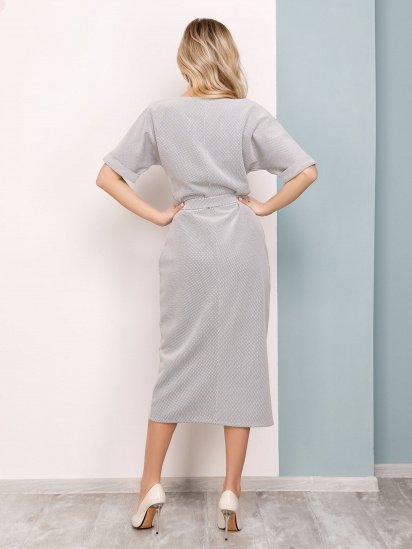 Сукні ISSA Plus модель 12506_серый — фото 3 - INTERTOP