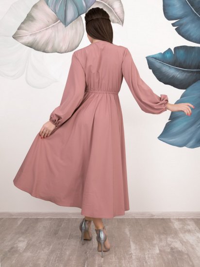 Сукні ISSA Plus модель 12539_розовый — фото 3 - INTERTOP