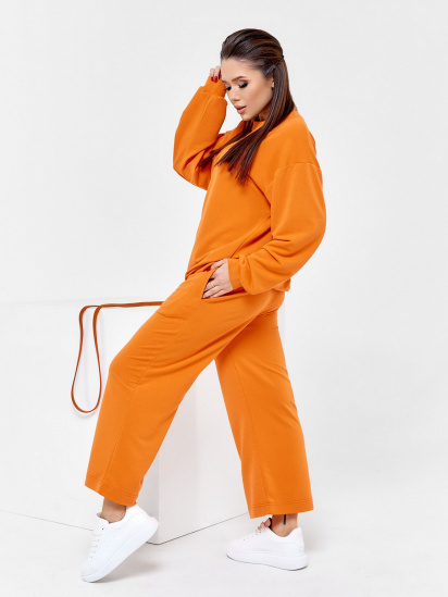 Спортивный костюм ISSA Plus модель 12544_оранжевый — фото - INTERTOP
