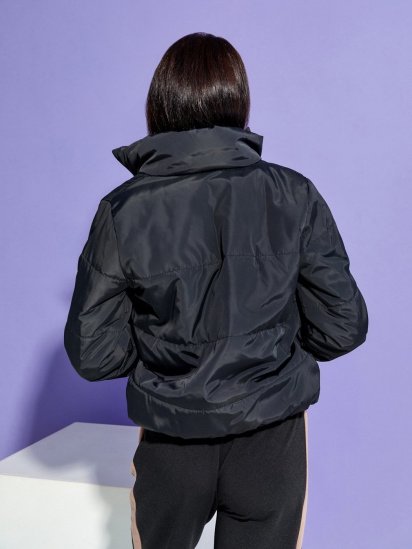 Зимова куртка ISSA Plus модель SA-308_черный — фото - INTERTOP
