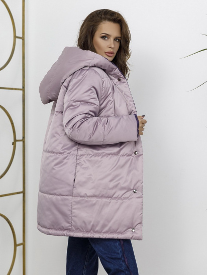 Зимняя куртка ISSA Plus модель SA-31_фиолетовый/сиреневый — фото 3 - INTERTOP