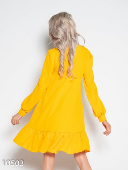 Сукні ISSA Plus модель 10503_желтый — фото - INTERTOP