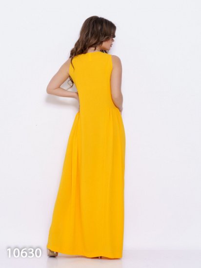 Сукні ISSA Plus модель 10630_желтый — фото - INTERTOP