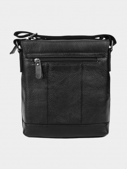 Мессенджер Borsa Leather модель 1t8153m-black — фото 3 - INTERTOP