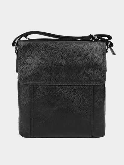 Мессенджер Borsa Leather модель 1t8153m-black — фото - INTERTOP