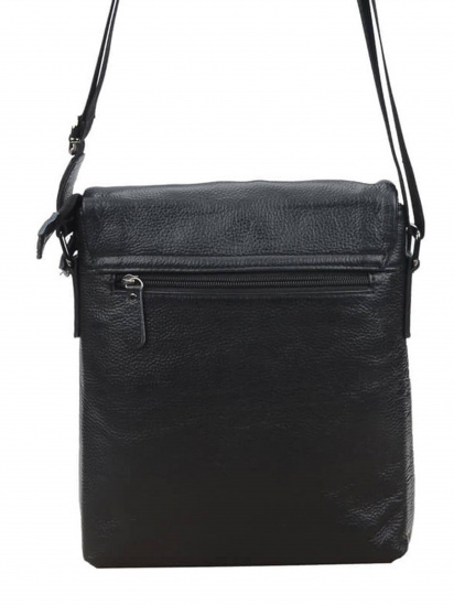 Мессенджер Borsa Leather модель 1t8870-black — фото 3 - INTERTOP