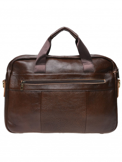 Портфель Borsa Leather модель 1t9036-brown — фото - INTERTOP