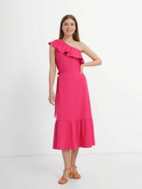 Розовый - Платье миди Promin