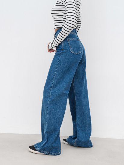 Широкие джинсы Romashka Арлінгтон модель 205037405101 — фото 3 - INTERTOP