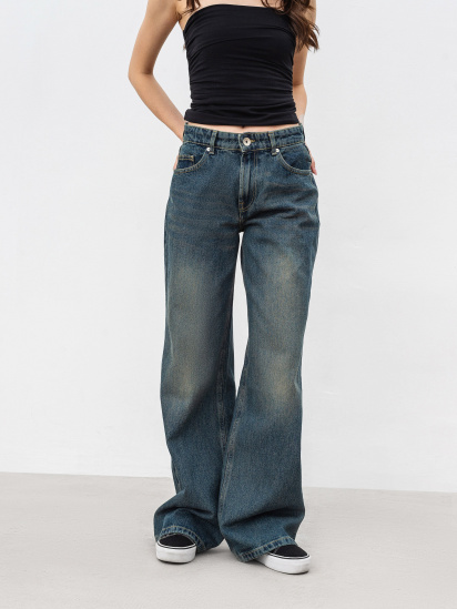 Широкие джинсы Romashka Аоста модель 205038504042 — фото 5 - INTERTOP