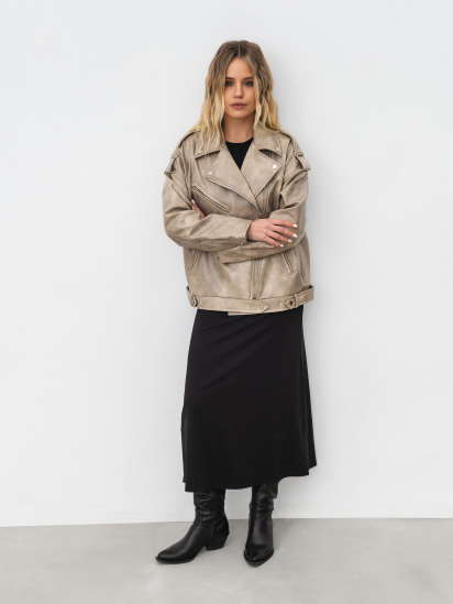 Куртка кожаная Romashka Берлін модель 208016204073 — фото - INTERTOP