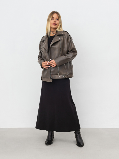 Шкіряна куртка Romashka Берлін модель 208016205084 — фото - INTERTOP