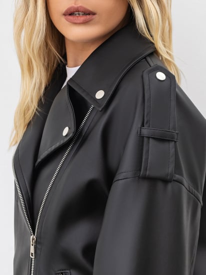 Куртка кожаная Romashka Берлін модель 208016206101 — фото 4 - INTERTOP