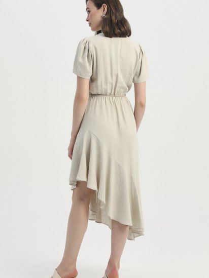 Платье миди QUZU модель 20Y31264-466 — фото - INTERTOP
